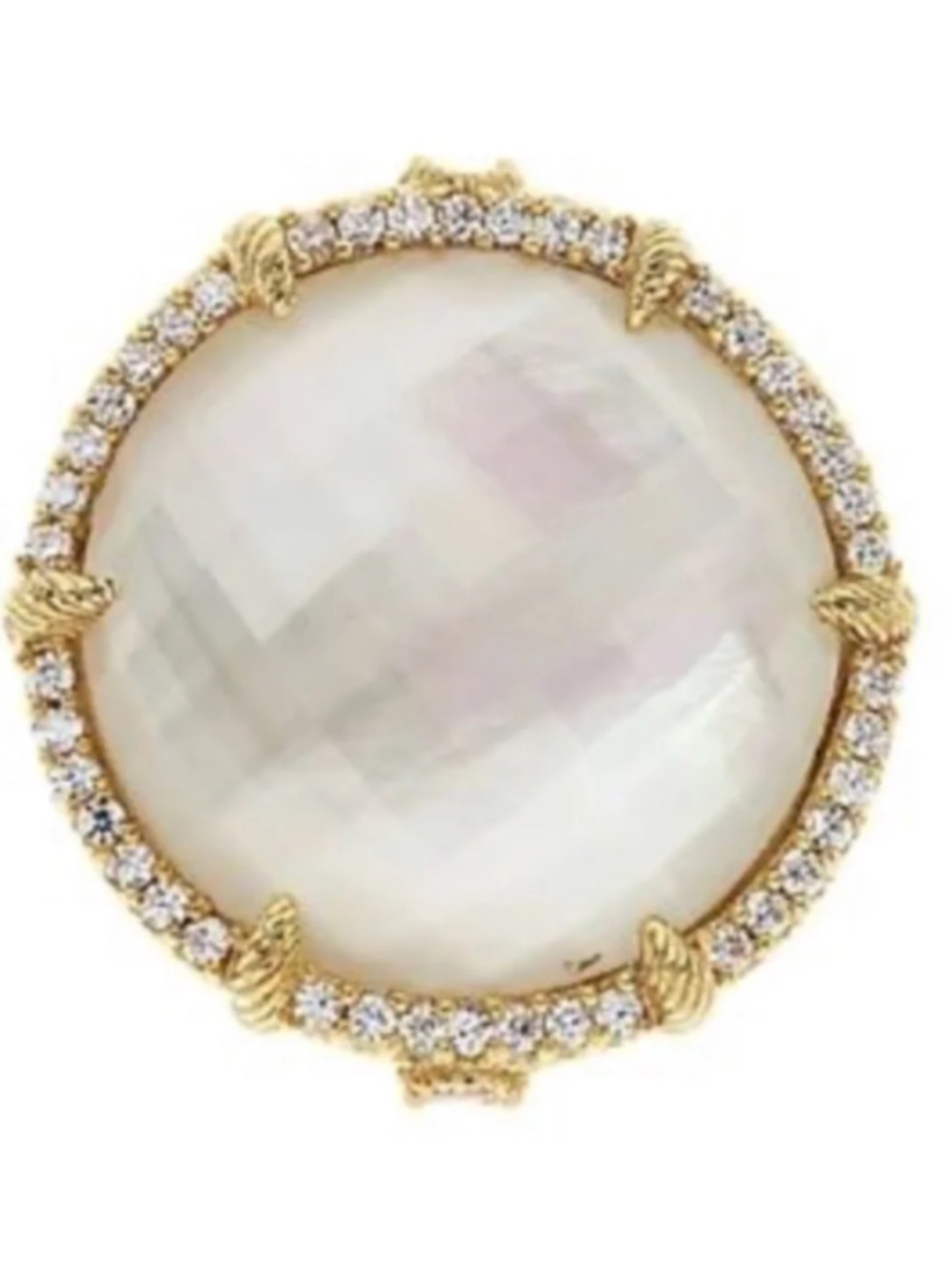 Judith Ripka Eclipse Doublet Ring - Picture 10 of 10